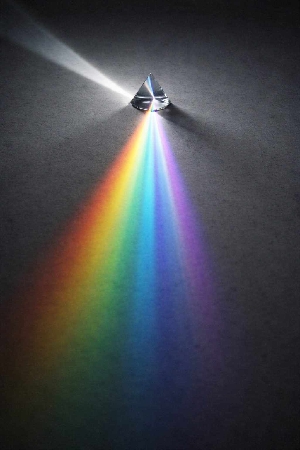 프리즘과 빛의 스펙트럼 — AI 시대 관점 다양성의 은유